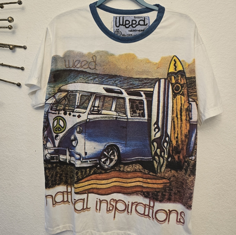 Graphic Surf Van T-Shirt For Men's